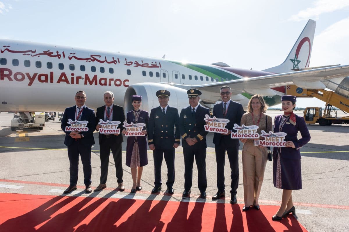 Royal Air Maroc, decollato il primo volo Verona-Casablanca