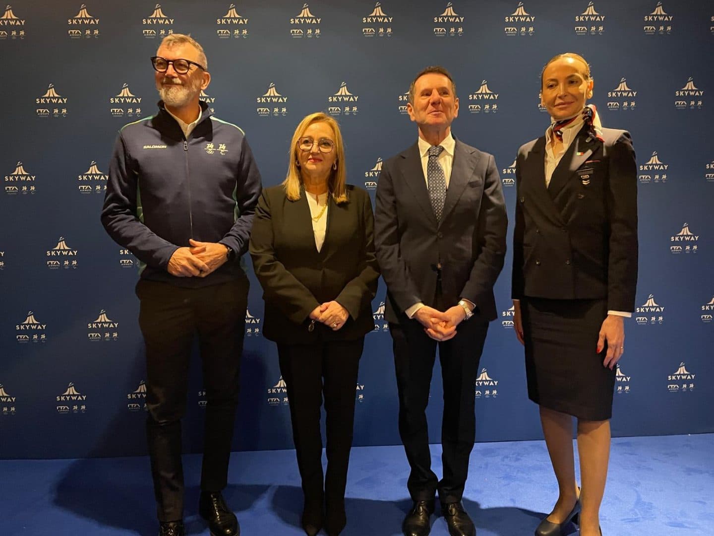 Ita Airways celebra le Olimpiadi invernali con lo showcasing Skyway a Milano