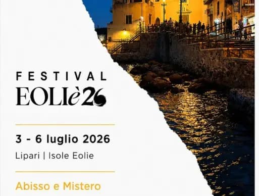 A Lipari dal 3 al 6 luglio torna il festival “EOLIÈ-Arte, Letteratura e Società”