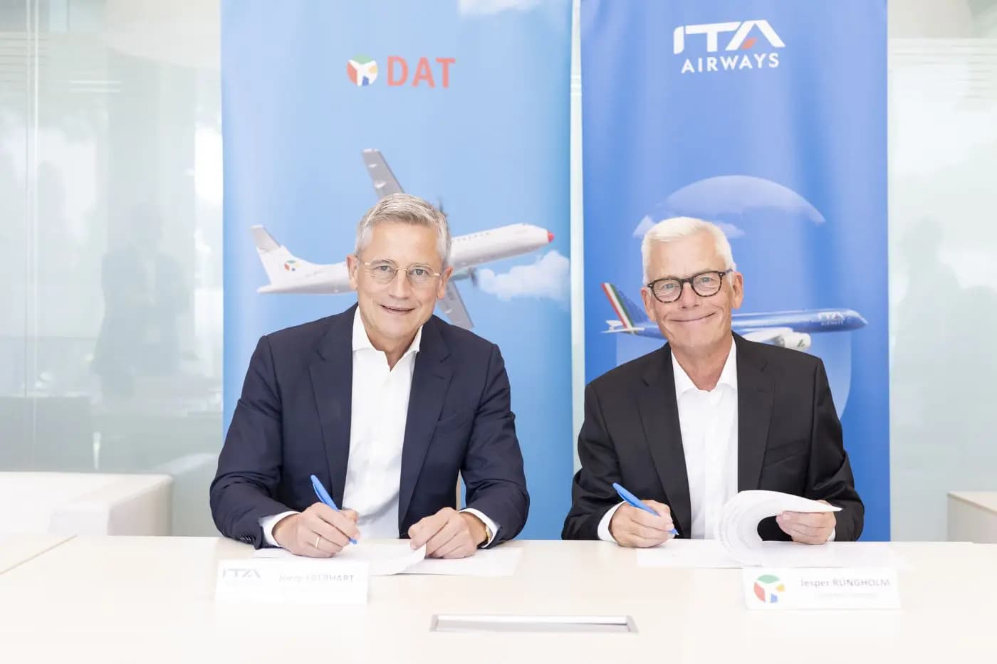 ITA Airways e DAT siglano un nuovo accordo interlinea